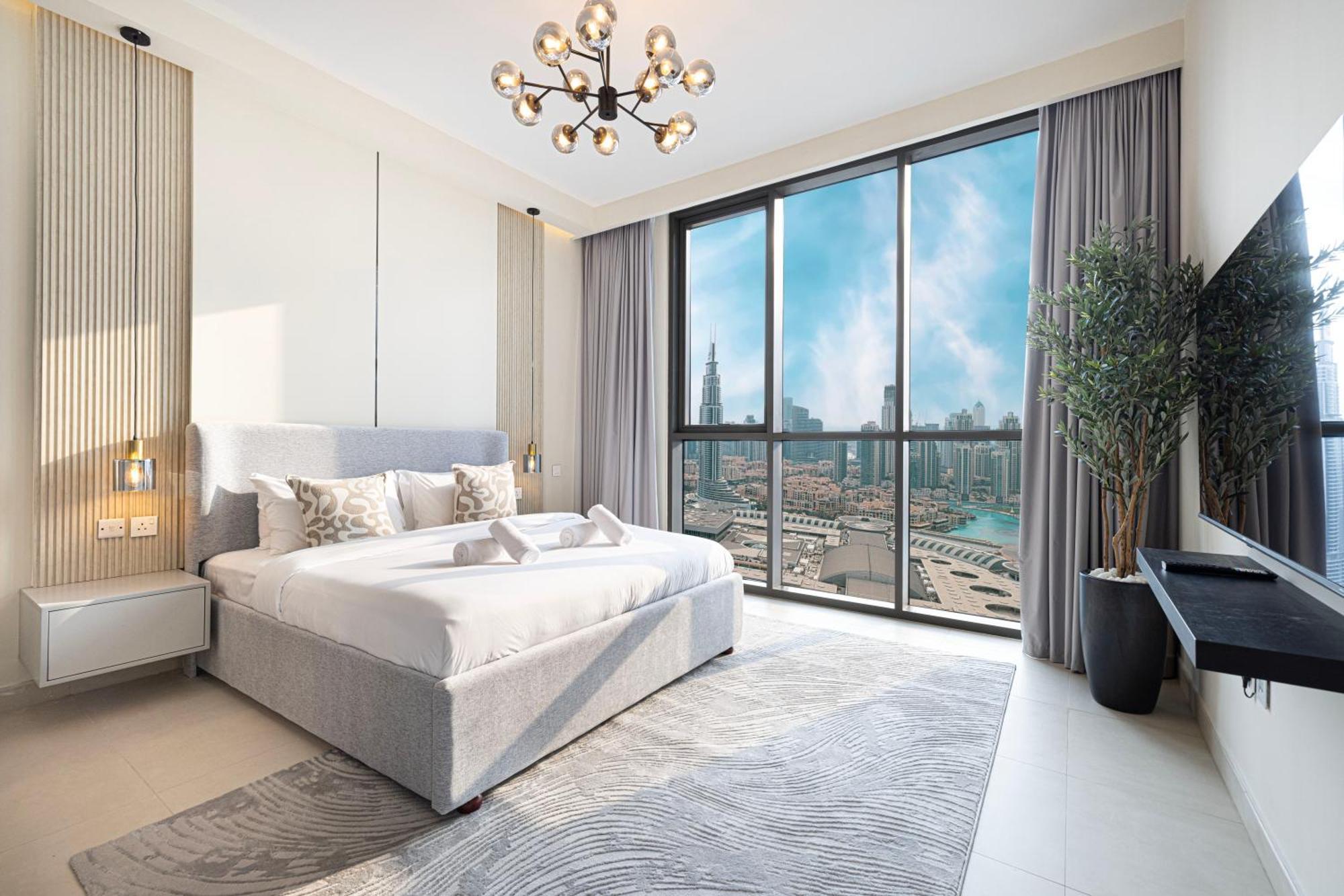 Appartement Stunning Burj Views New Luxe 2br Mall Access Dubaï